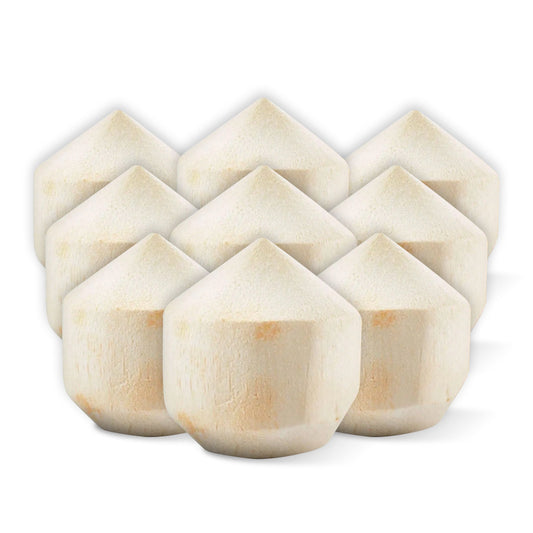 9 frische Trink - Kokosnüsse / 9 young fresh coconuts